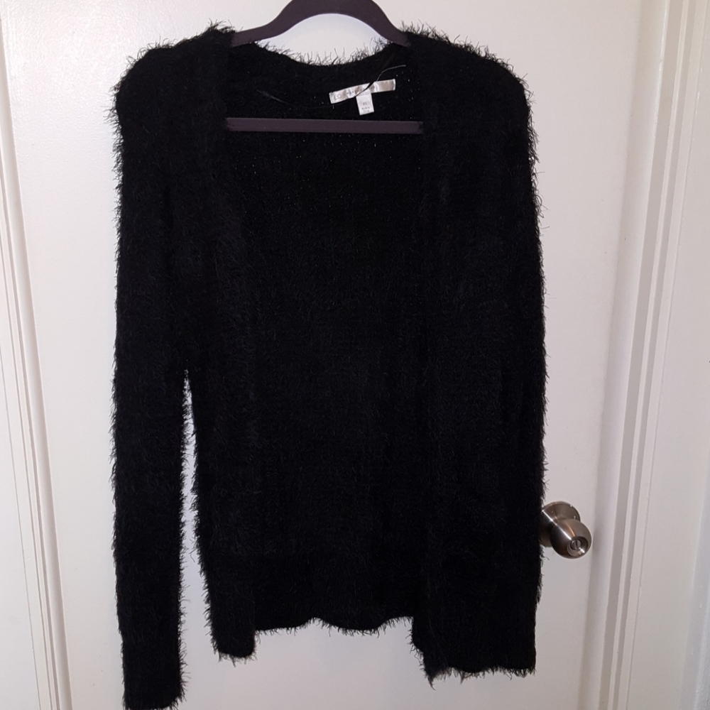 Lauren Conrad Fuzzy Cardigan